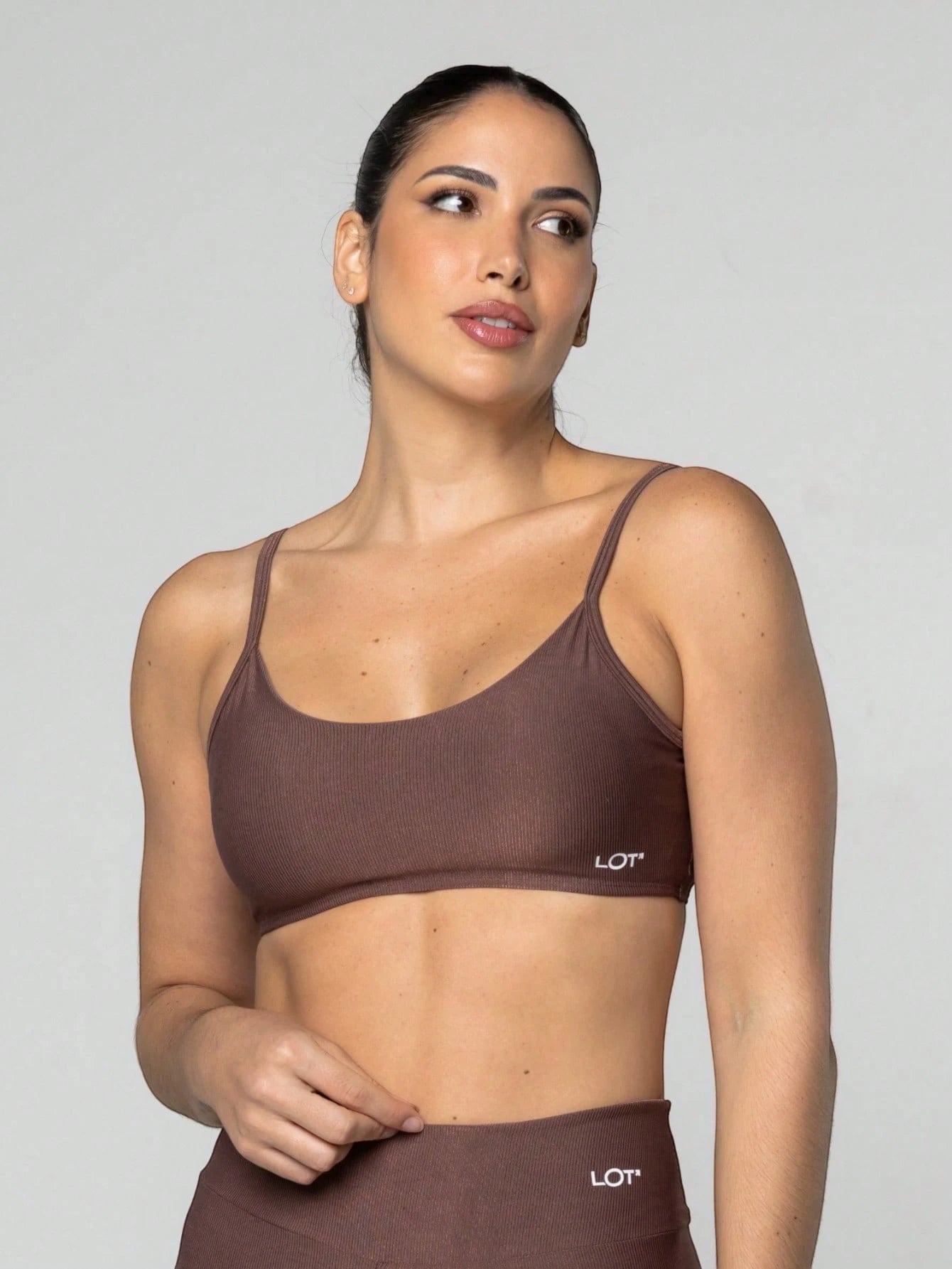 LOT FITNESS Fitness Gym Top and Short Set
